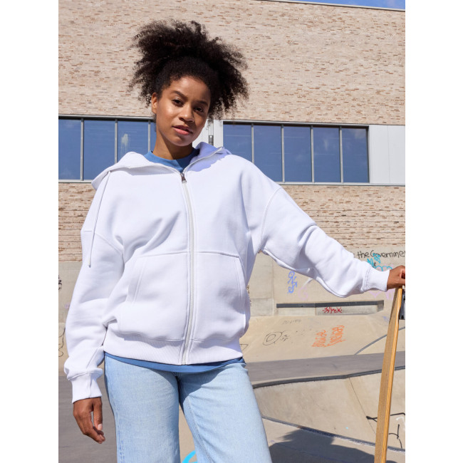felpe uomo personalizzate - Oversized Hooded Jacket UNISEX
