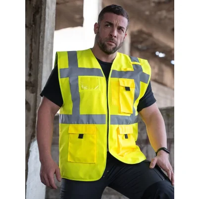 Padded Comf . Exec. Safety Vest "Wismar"