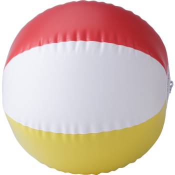 Giochi spiaggia personalizzati con logo - Palla da spiaggia gonfiabile in PVC Lola