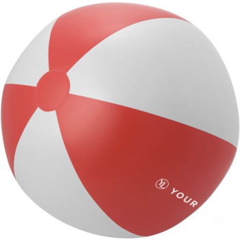 Giochi spiaggia personalizzati con logo - Palla da spiaggia gonfiabile XXL, in PVC Alba