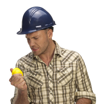 Gadget antistress personalizzati con logo - Pallina antistress Philip | Casco