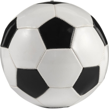 Pallone da calcio Ariz | Plastica | Taglia 5 | Classico nero e bianco