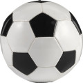 Pallone da calcio Ariz | Plastica | Taglia 5 | Classico nero e bianco