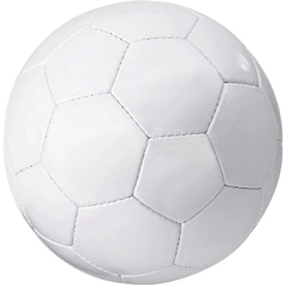 Pallone  da calcio in colore bianco.