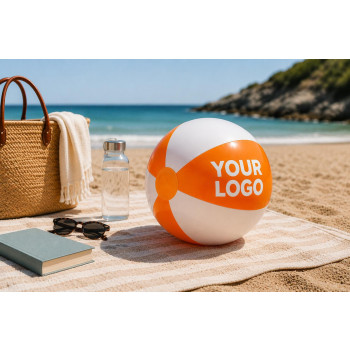 Giochi spiaggia personalizzati con logo - Pallone da spiaggia Lola