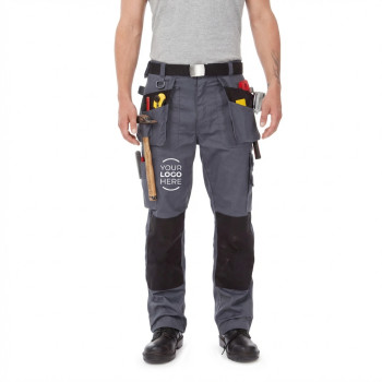Pantalone da lavoro personalizzabile B&C Collection con tasche porta ginocchiere
