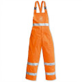 Pantalone personalizzabile alta visibilità con pettorina e bretelle regolabili