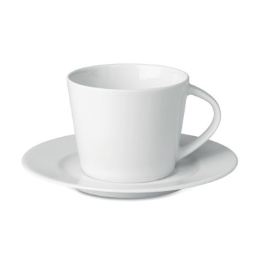 Tazza personalizzata con logo - PARIS - Tazza cappuccino e piattino