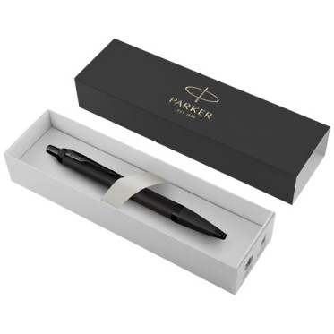 Penna di lusso elegante di qualità personalizzata con logo - Parker penna a sfera acromatica IM