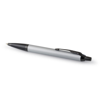 Penna in metallo personalizzata con logo - Parker, penna a sfera IM in metallo