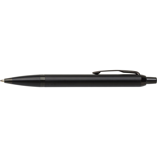 Penna in metallo personalizzata con logo - Parker, penna a sfera IM in metallo