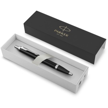 Penna di lusso elegante di qualità personalizzata con logo - Parker, penna a sfera IM in ottone laccato