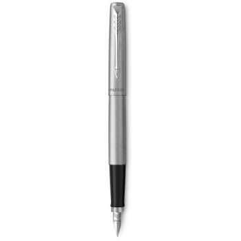 Penna di lusso elegante di qualità personalizzata con logo - Parker, penna a sfera Jotter Core in acciaio inossidabile con cappuccio