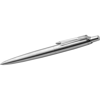 Penna di lusso elegante di qualità personalizzata con logo - Parker, penna a sfera Jotter in acciaio inox