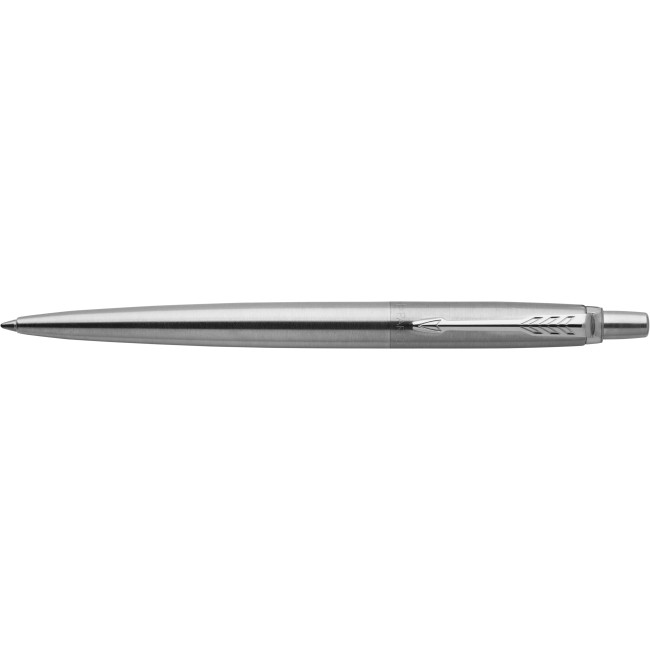 Penna di lusso elegante di qualità personalizzata con logo - Parker, penna a sfera Jotter in acciaio inox