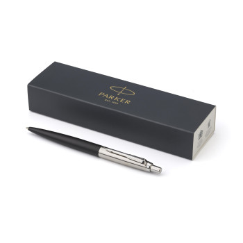 Penna di lusso elegante di qualità personalizzata con logo - Parker, penna a sfera Jotter XL in acciaio inox