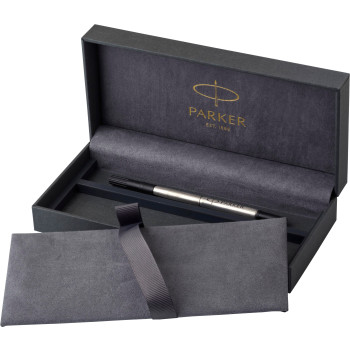 Penna di lusso elegante di qualità personalizzata con logo - Parker, penna rollerball Sonnet in acciaio inox