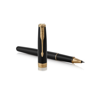 Parker, penna rollerball Sonnet in acciaio inox e ottone laccato