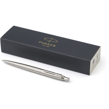 Penna di lusso elegante di qualità personalizzata con logo - Parker, portamina Jotter Core in acciaio inox