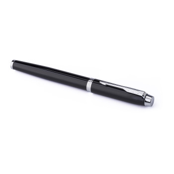 Penna di lusso elegante di qualità personalizzata con logo - Parker, rollerball IM in ottone laccato