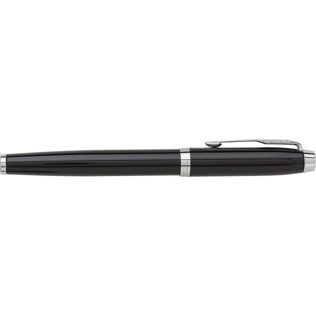 Penna di lusso elegante di qualità personalizzata con logo - Parker, rollerball IM in ottone laccato