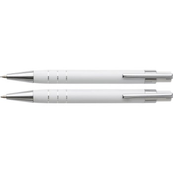 Penna di lusso elegante di qualità personalizzata con logo - Parure in alluminio Hannah