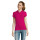 T-shirt personalizzabile in 100% cotone ringspun sagomata donna