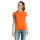T-shirt personalizzabile in 100% cotone ringspun sagomata donna