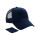 Cappellino personalizzabile Beechfield con pannelli in cotone e mesh