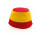 Cappellino bob personalizzabile in cotone con design spagnolo, portoghese, francese e italiano