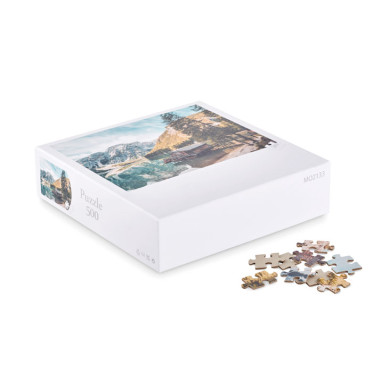 Puzzle 500 pezzi personalizzabile cartone robusto confezionato in scatola