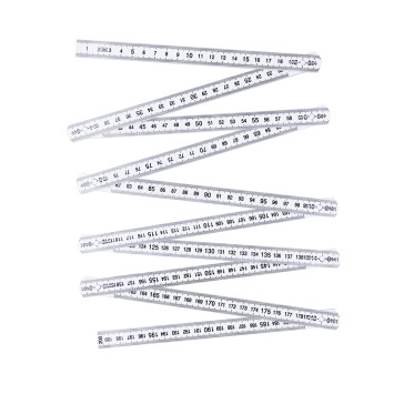 Righello pieghevole personalizzabile 2 metri in fibra di vetro resistente