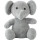 Peluche Elefante personalizzabile Impression morbido con ricami dettagliati