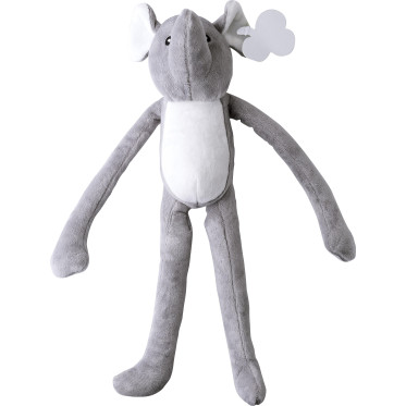 Magico peluche elefante personalizzabile Impression braccia velcro occhi ricamati