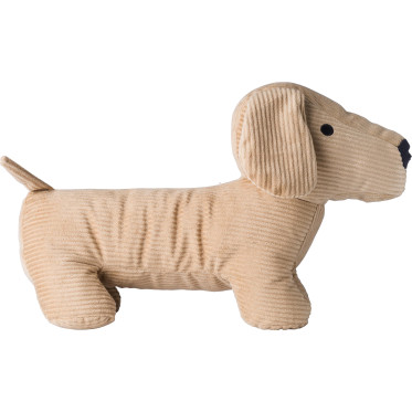 Peluche Cane personalizzabile Impression con occhi ricamati e etichetta