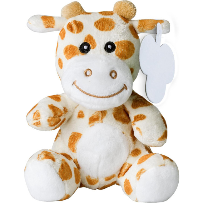 Peluche personalizzati con logo - Peluche giocattolo giraffa Naomi