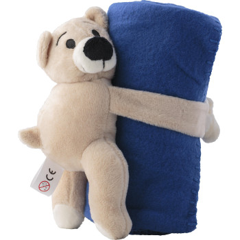 Peluche Orsetto con coperta in pile Owen