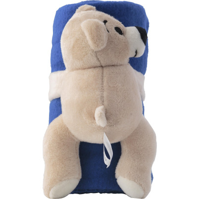 Peluche Orsetto con coperta in pile Owen