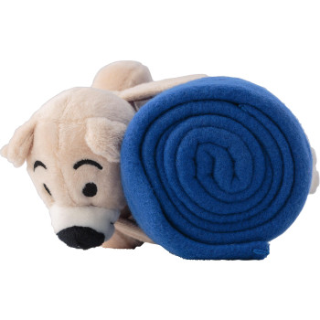 Peluche Orsetto con coperta in pile Owen