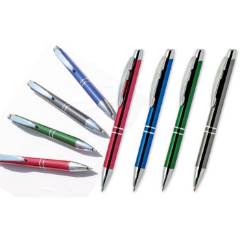 Penna in metallo personalizzata con logo - Penna a sfera