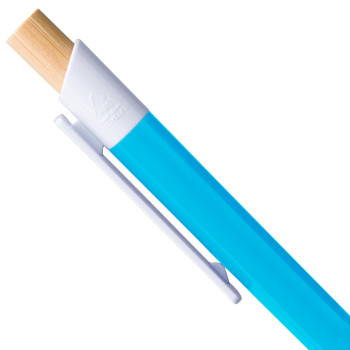 gadget ecologici con logo - Penna a sfera ABS riciclato Zian