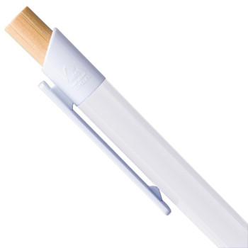 gadget ecologici con logo - Penna a sfera ABS riciclato Zian