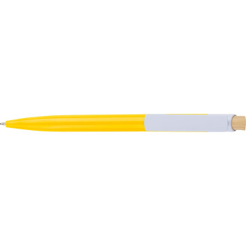 gadget ecologici con logo - Penna a sfera ABS riciclato Zian