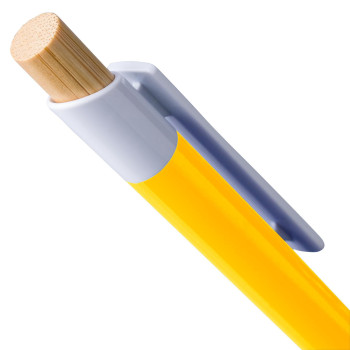gadget ecologici con logo - Penna a sfera ABS riciclato Zian
