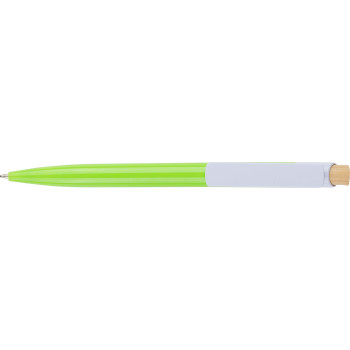 gadget ecologici con logo - Penna a sfera ABS riciclato Zian