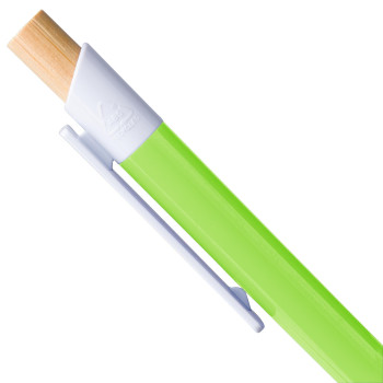 gadget ecologici con logo - Penna a sfera ABS riciclato Zian