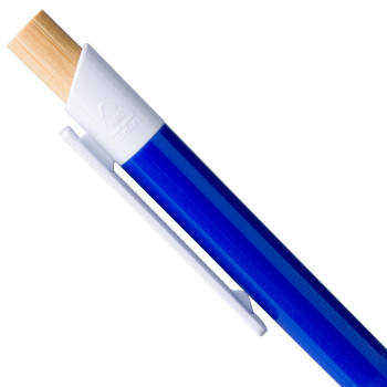 gadget ecologici con logo - Penna a sfera ABS riciclato Zian