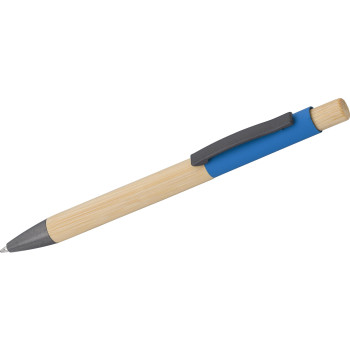 gadget ecologici con logo - Penna a sfera Anke | Bambù | Alluminio