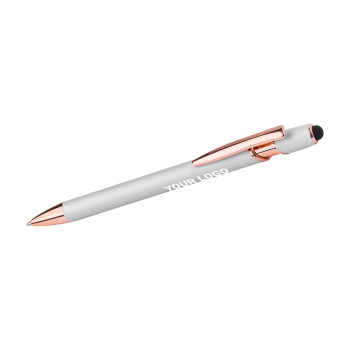 Penna in metallo personalizzata con logo - Penna a sfera Anthony | Stylus