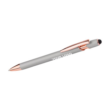 Penna in metallo personalizzata con logo - Penna a sfera Anthony | Stylus